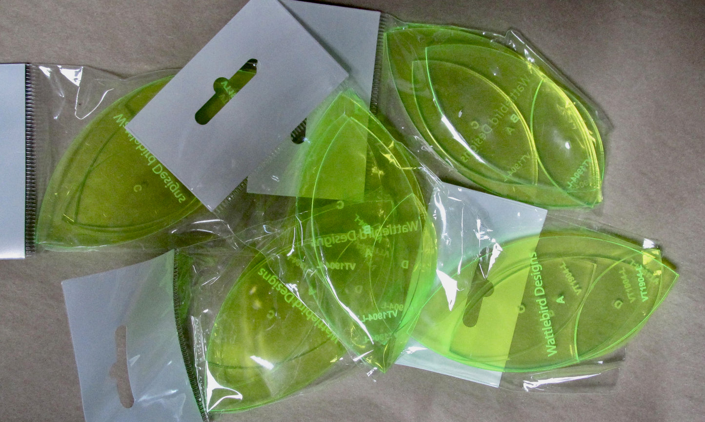 Pack of 4 leaves