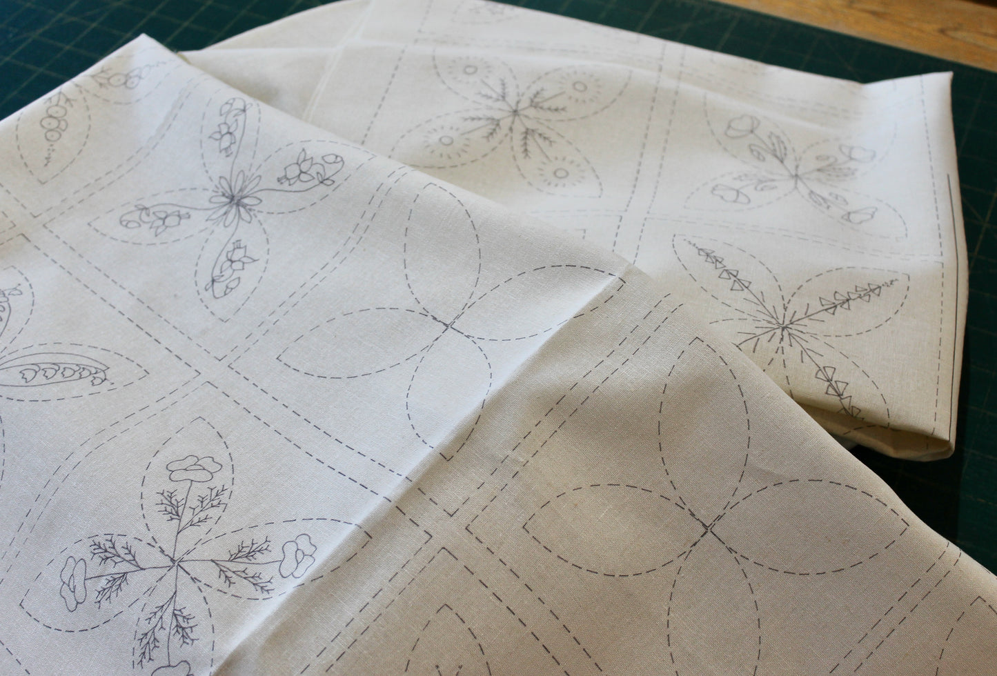 Jardin de Poche, pre-printed panel