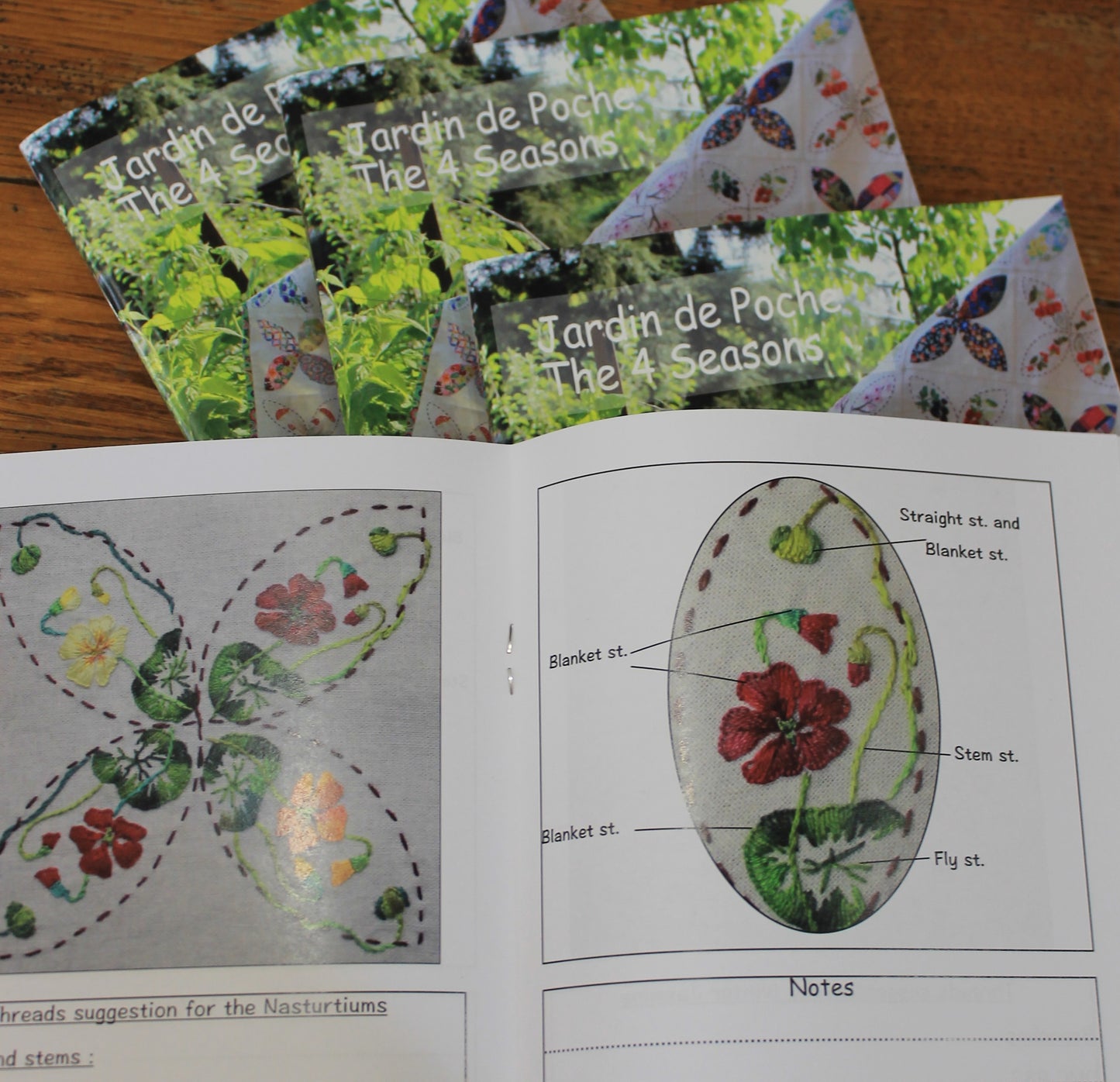 Jardin de Poche the 4 seasons booklet only
